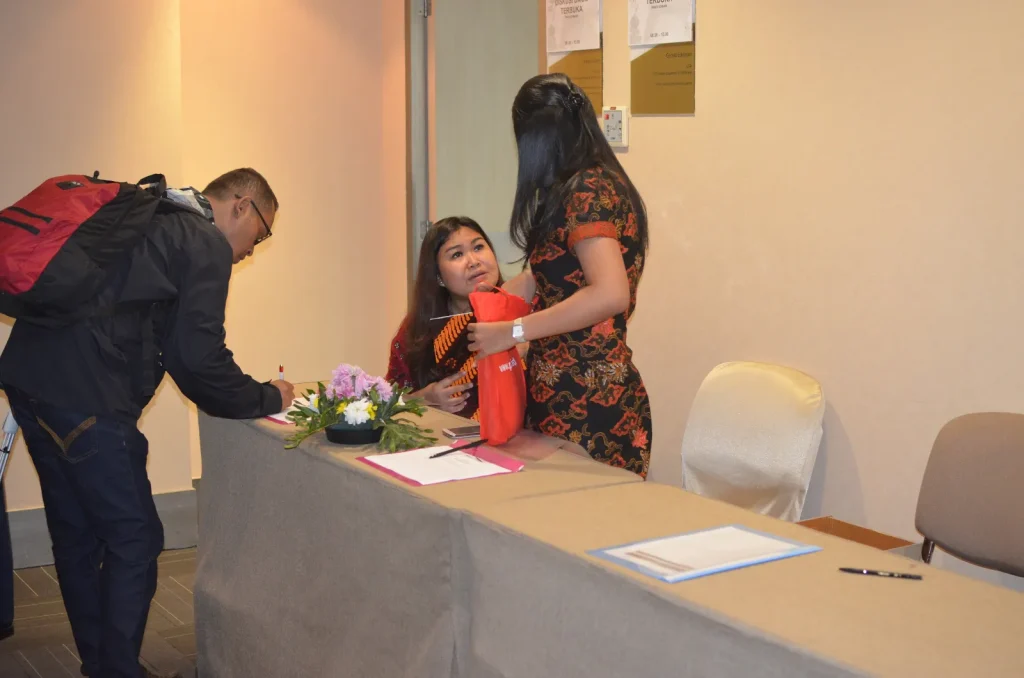 Yossy Suparyo, perwakilan Gerakan Desa Membangun hadir di Pandi 4
